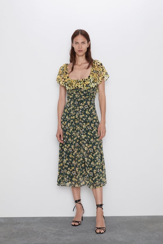 Zara Floral Print Dress