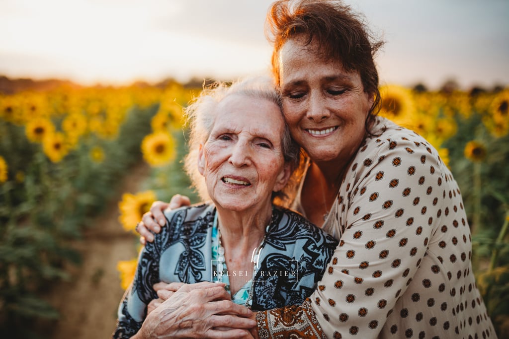 Photo Shoot With Four Generations of Family Members