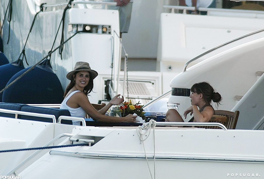 Penelope Cruz relaxed with her mother during a 2006 trip to Ibiza.