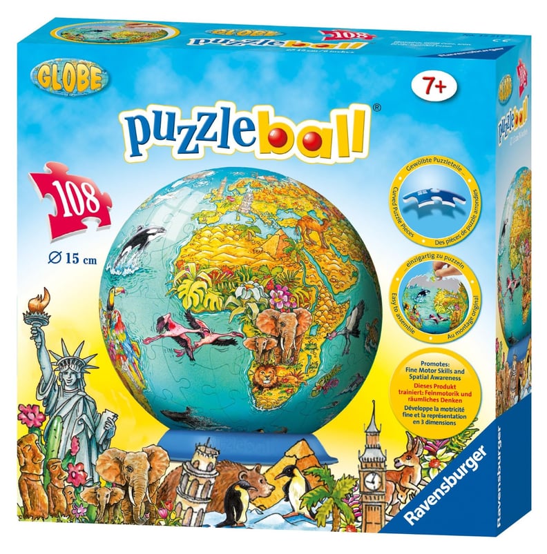 Ravensburger World Map Puzzleball