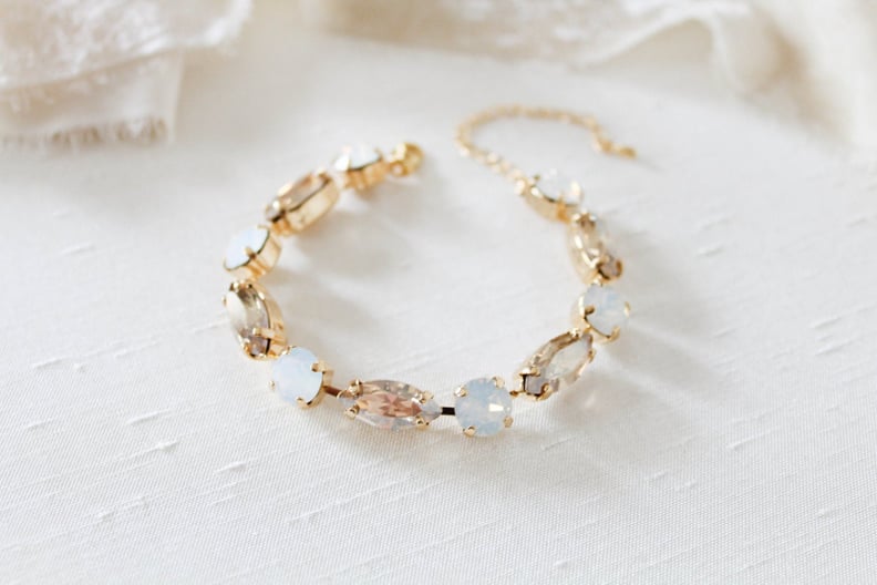 White Opal Bracelet