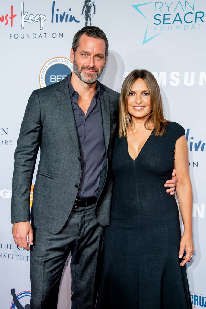 Peter Hermann and Mariska Hargitay at Samsung Charity Gala