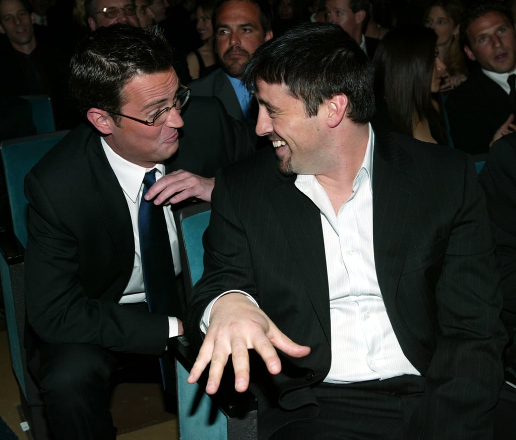 Matthew Perry and Matt LeBlanc chatted during the People's ...