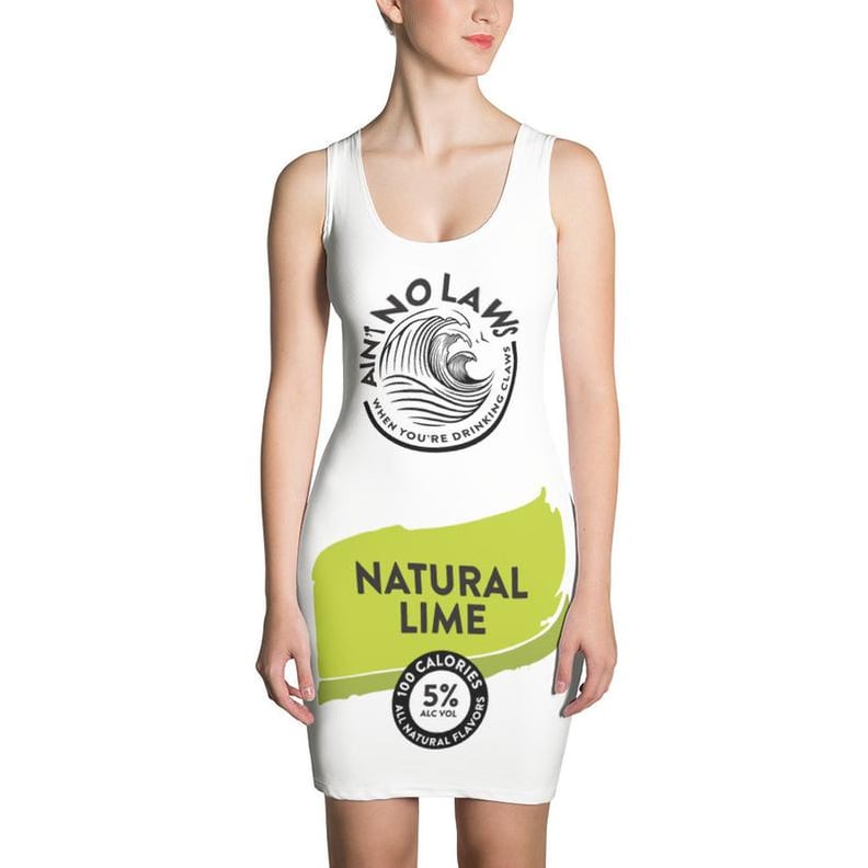 White Claw Halloween Costume Dress — Natural Lime