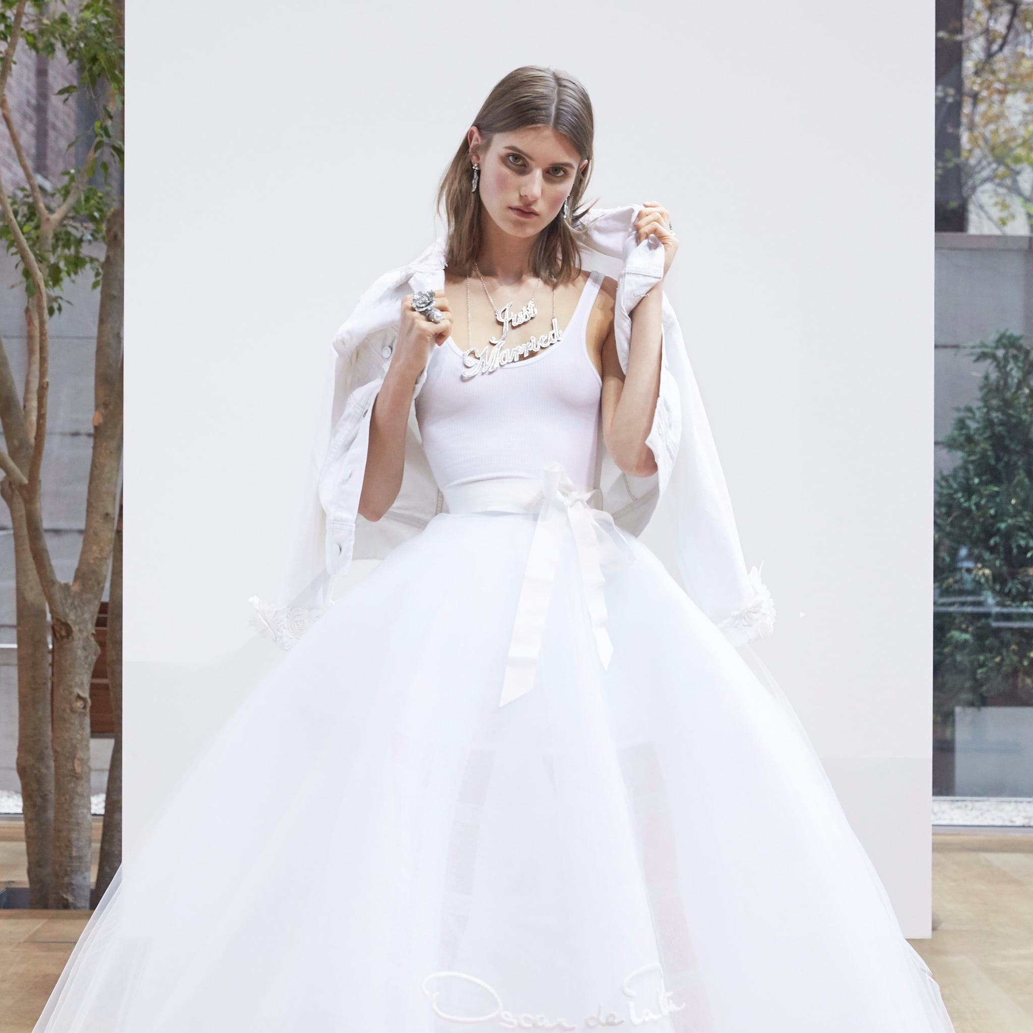 Oscar De La Renta Sarah Jessica Parker Wedding Dress Popsugar