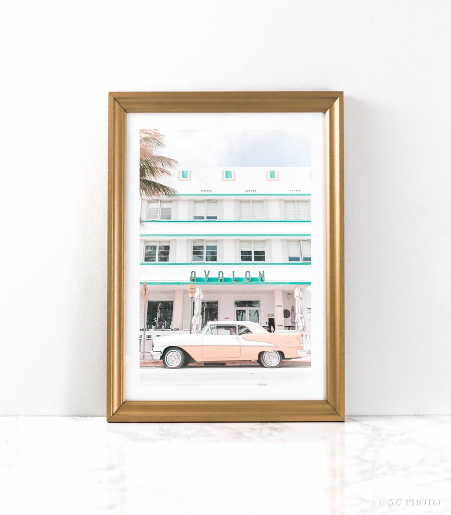 Miami Art Deco Print South Beach Photography Wall Art