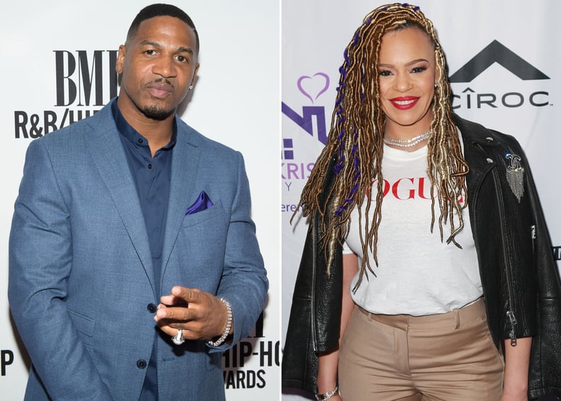 Faith Evans and Stevie J.