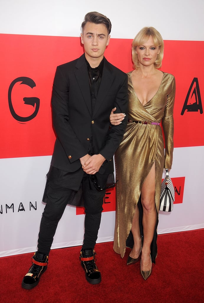 Brandon Lee and Pamela Anderson at Premiere | Photos