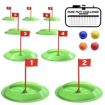 GoSports 10 ft Pure Putt Challenge Mini Golf Course –