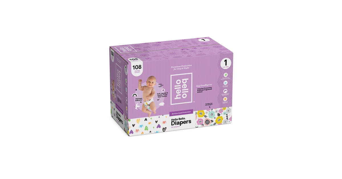 Hello Bello Diapers Club Box — Be Still my Hearts/Spring Blooms