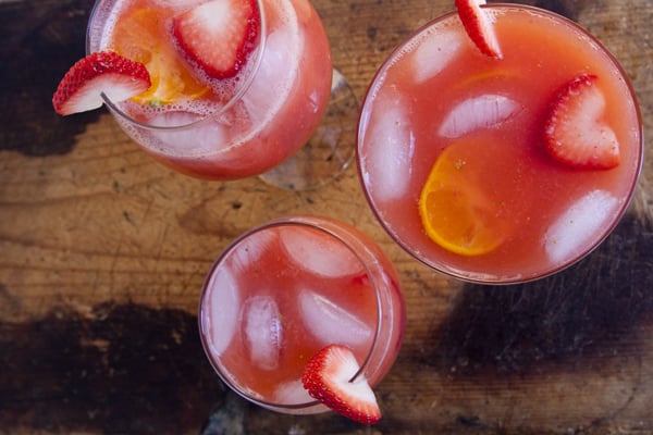 Strawberry-Tangerine Margarita