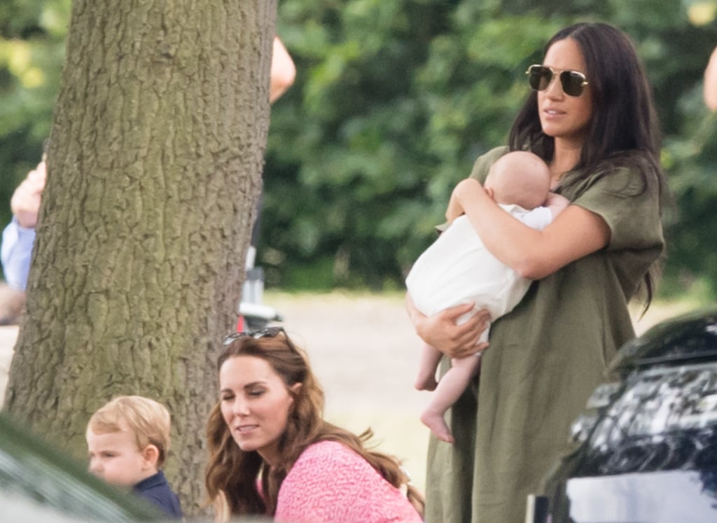 Meghan Markle Green Dress at Polo Day 2019