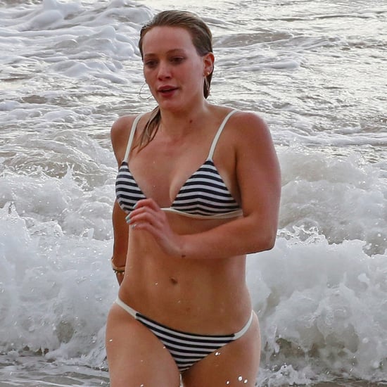 Hilary Duff Wearing a Bikini on the Beach in Hawaii Pictures