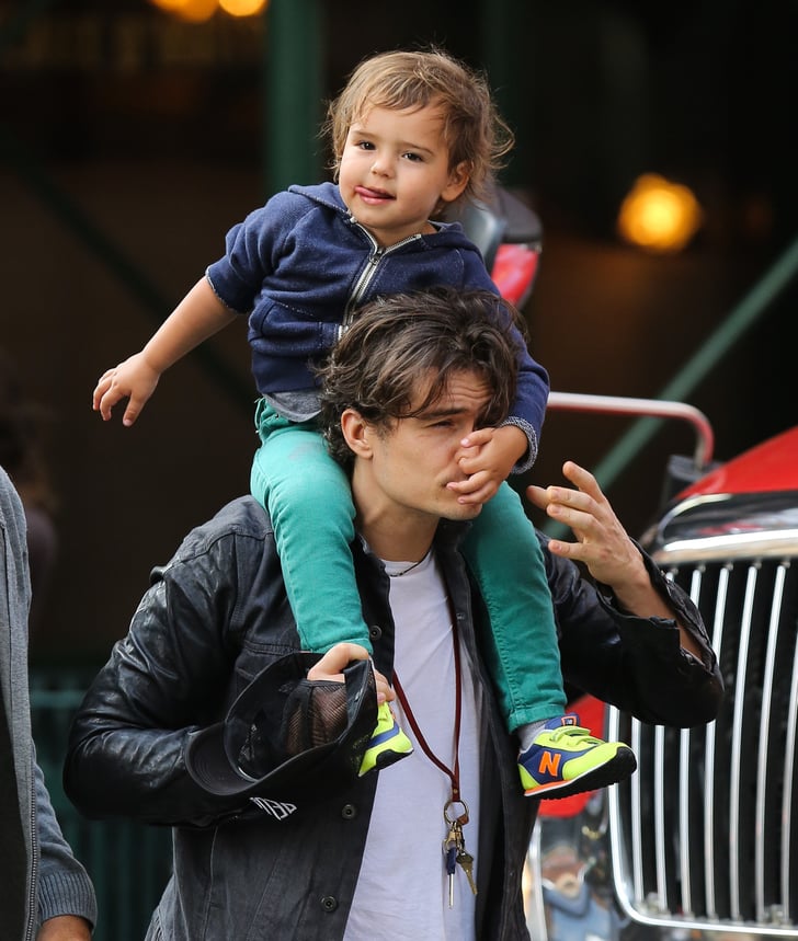 Flynn Bloom With Orlando Bloom POPSUGAR Celebrity