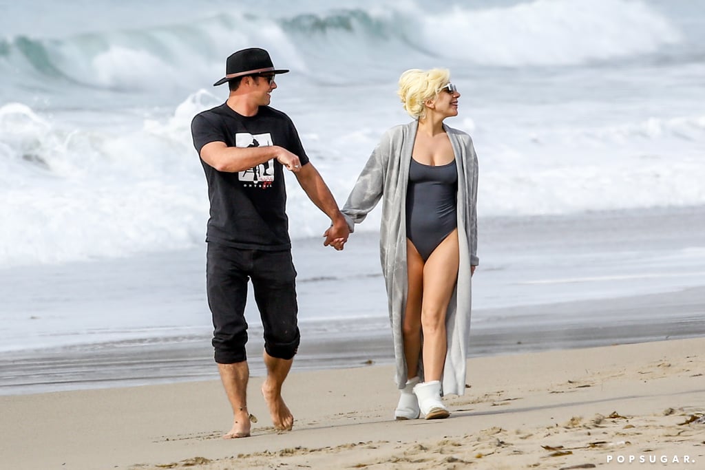 Taylor Kinney and Lady Gaga After the Golden Globes 2016