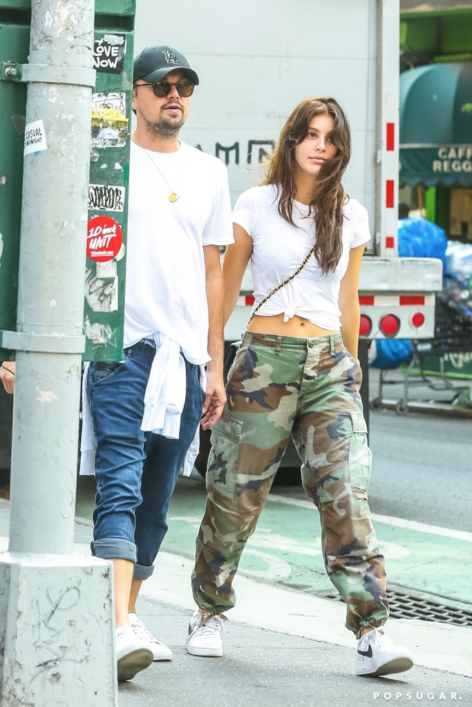 Leonardo DiCaprio and Camila Morrone Walking in NYC May 2018