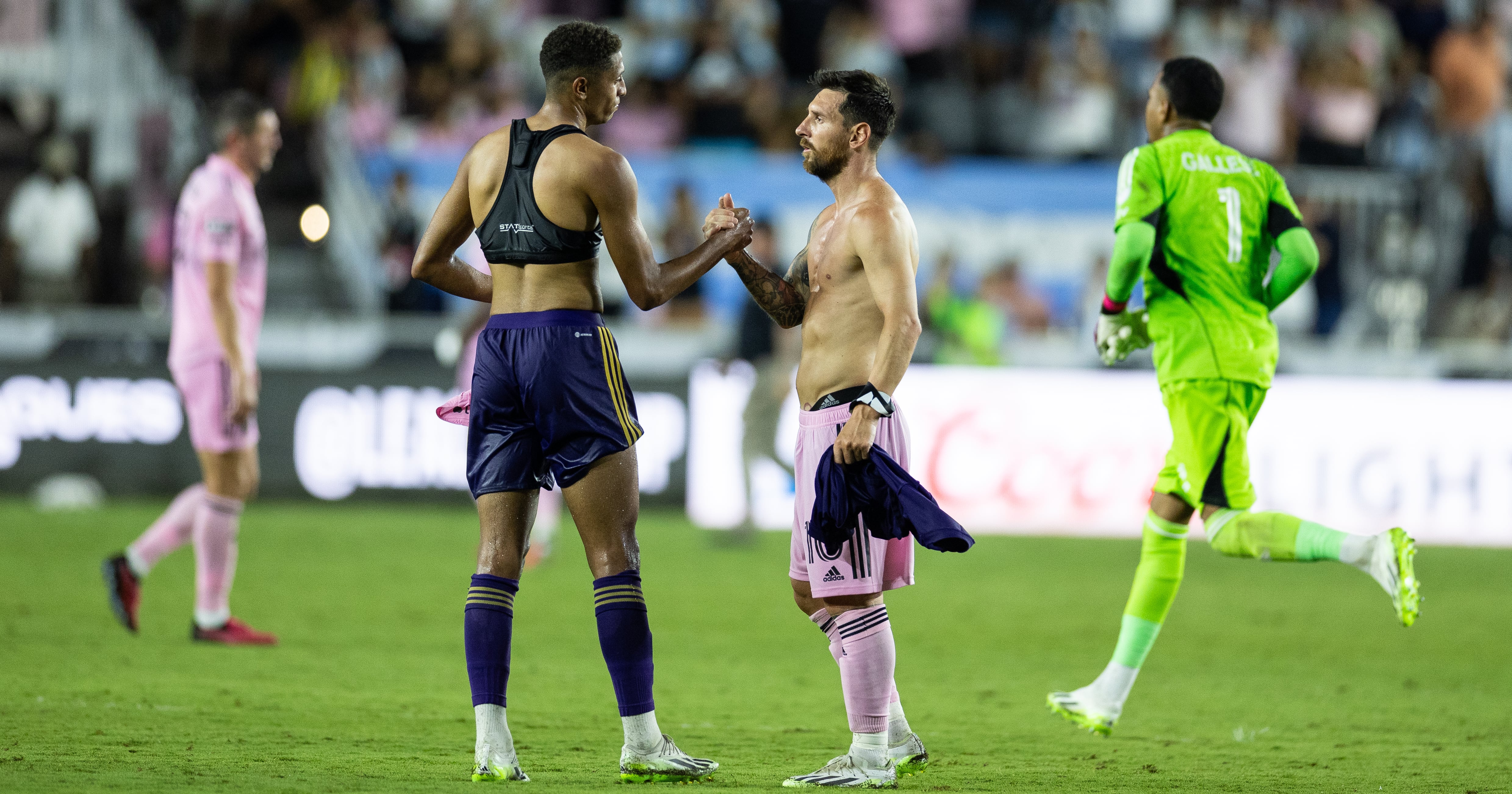 Why do male footballers suddenly need to wear bras?