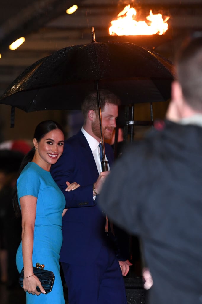 Prince Harry and Meghan Markle at the 2020 Endeavour Awards