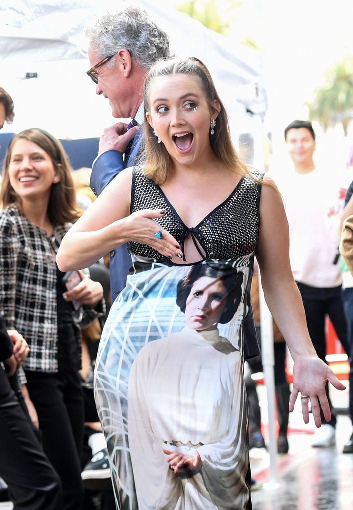 Billie Lourd's Star Wars Nails Are a Nod to Carrie Fisher