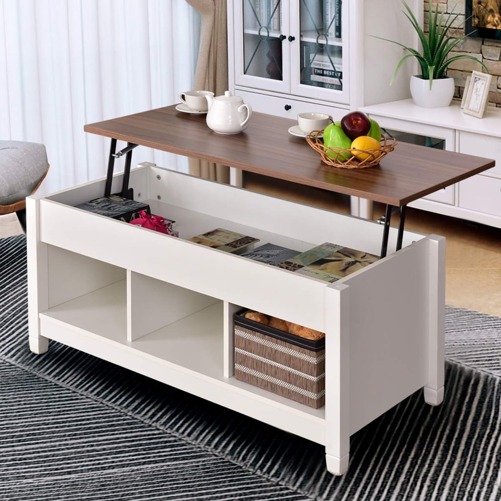For Extra Storage and Function: Coffee Table Lift Top