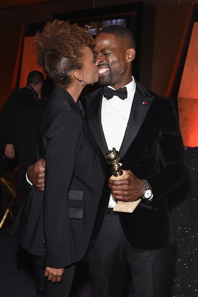 Pictured: Ryan Michelle Bathe and Sterling K. Brown