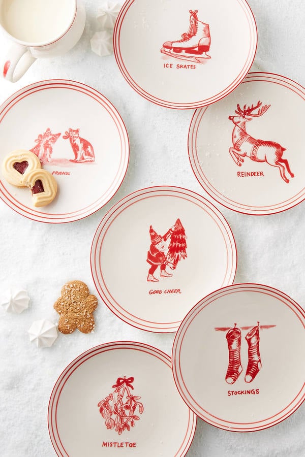 Holiday Icon Canape Plate