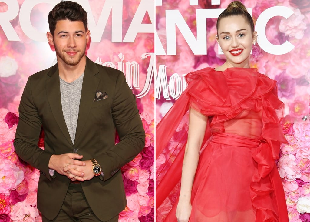 Miley Cyrus and Nick Jonas at Isn't It Romantic Premiere