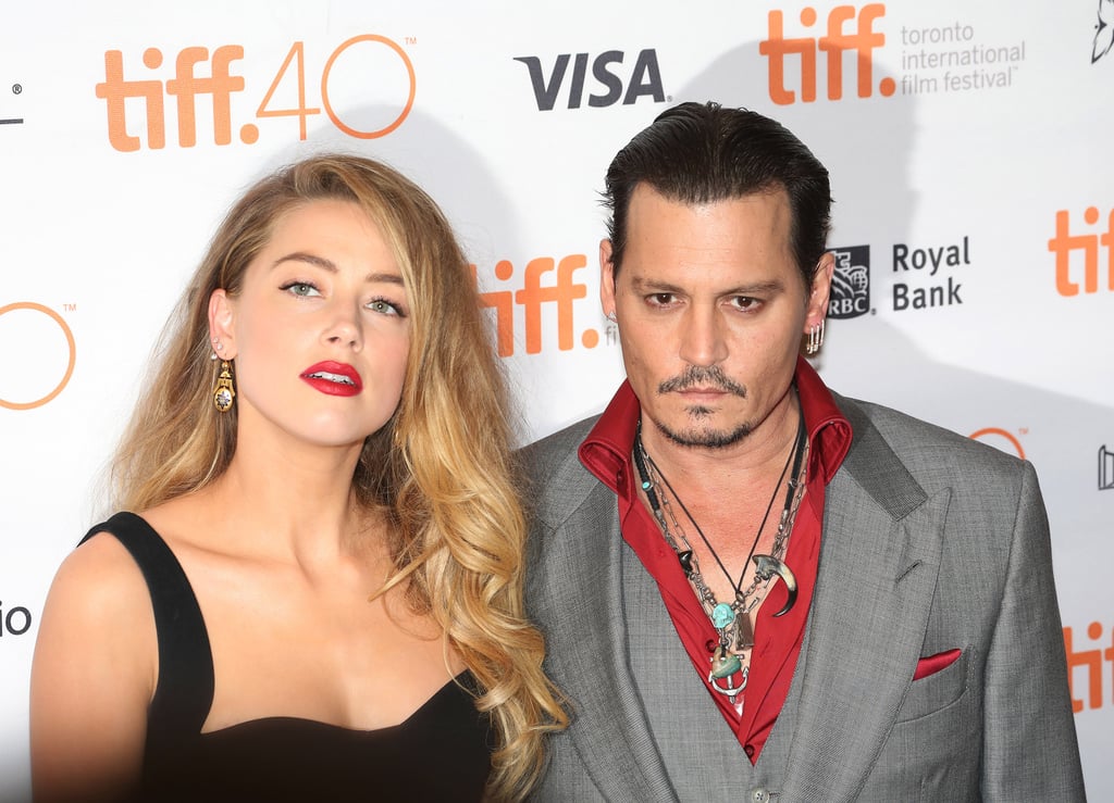 Johnny Depp Amber Heard Black Mass Premiere Pictures TIFF