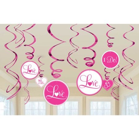 Pink Love Hanging Swirls | Valentine's Day Decor From ...