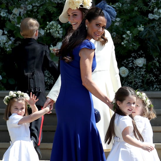 Jessica Mulroney's Blue Dress at Royal Wedding 2018