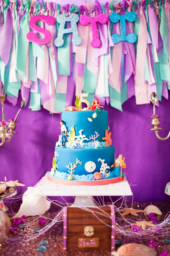 "We can't forget about the amazingly gorgeous mermaid birthday cake from Charm City."