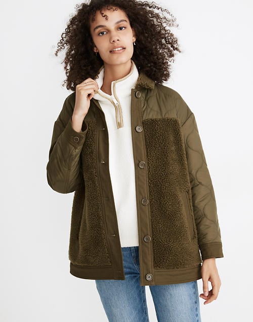 Madewell Hybrid Sherpa Jacket