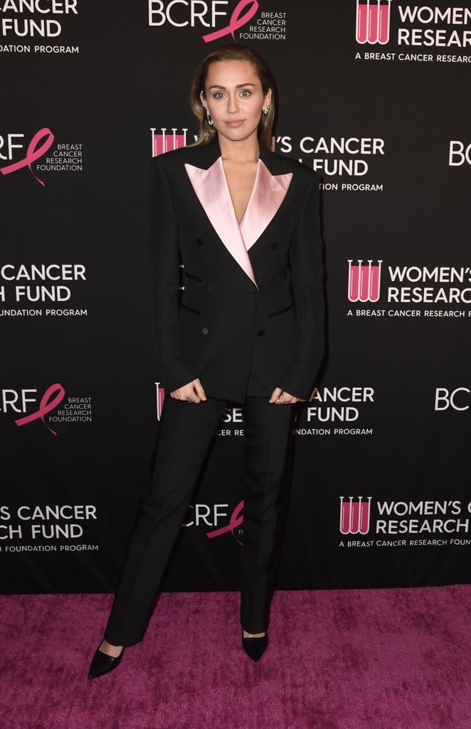 Miley Cyrus Tom Ford Pantsuit February 2019