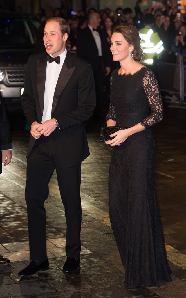 Kate Middleton and Prince William at Royal Variety Show 2014
