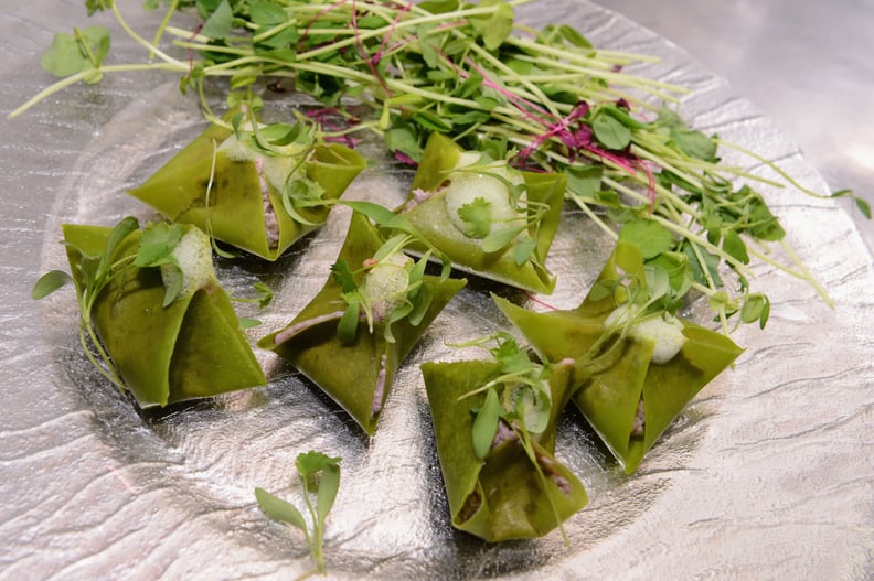 Fold Up Raw Dumplings