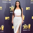 Kim Kardashian Walked the Red Carpet With Her Mom, but It Was Her Sexy Outfit That Stole the Show