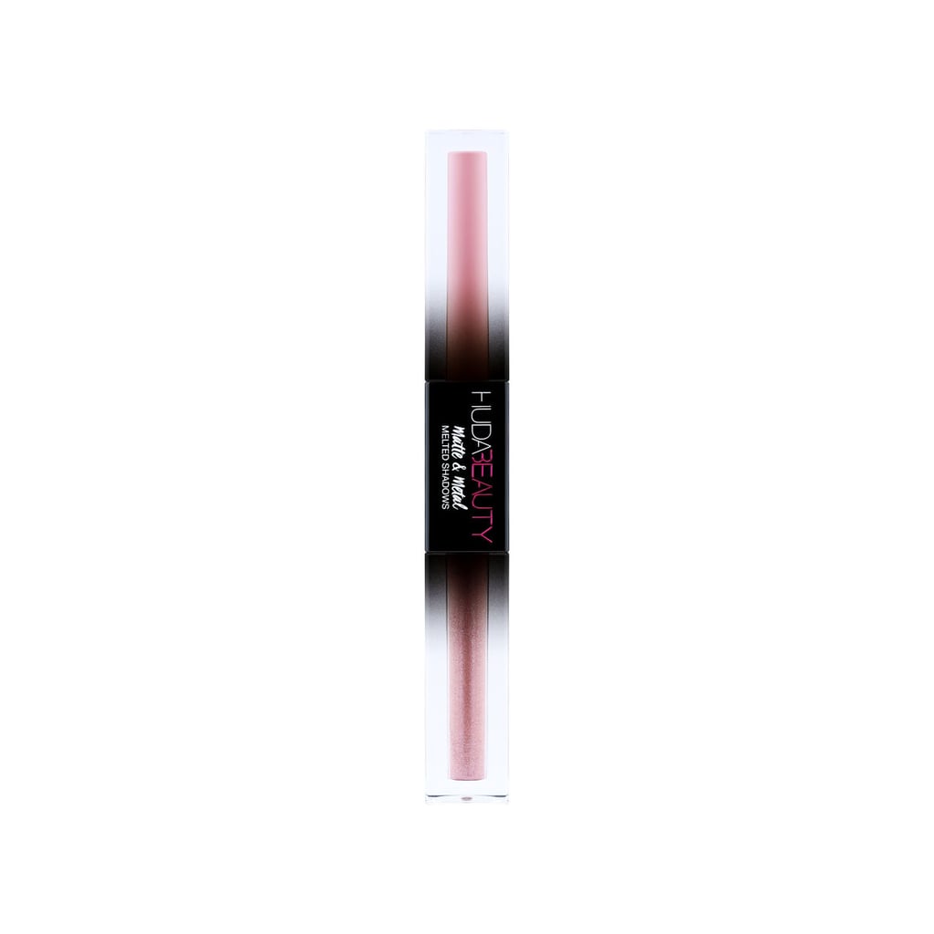Huda Beauty Matte and Metal Melted Shadow in Wednesday and Fro-Yo