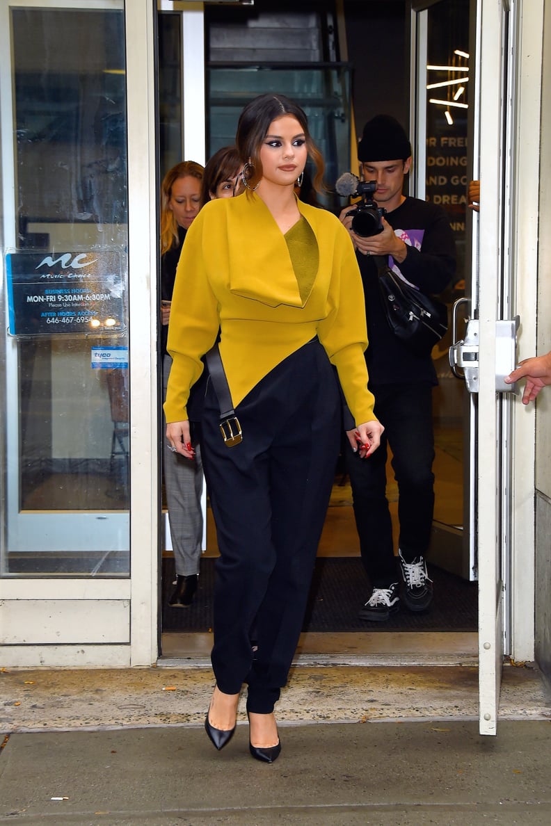 Selena Gomez Wearing Proenza Schouler in NYC