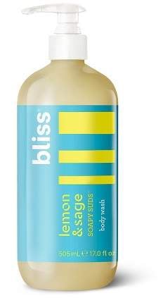 Bliss Lemon & Sage Soapy Suds Body Wash - 17oz