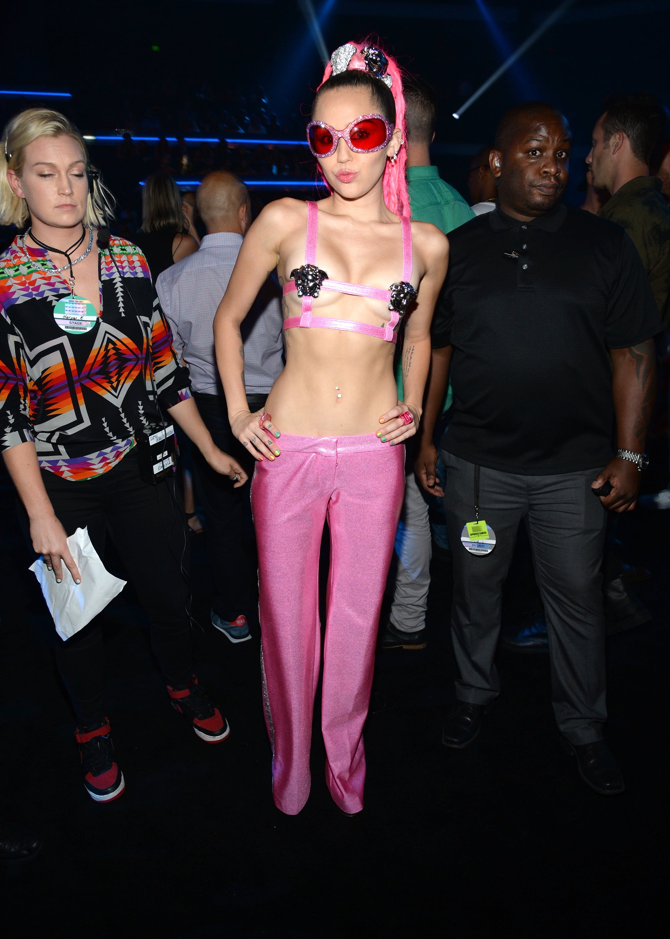 Miley Cyrus Wore 5 Outfits (and No Underwear) at the 2024 Grammys
