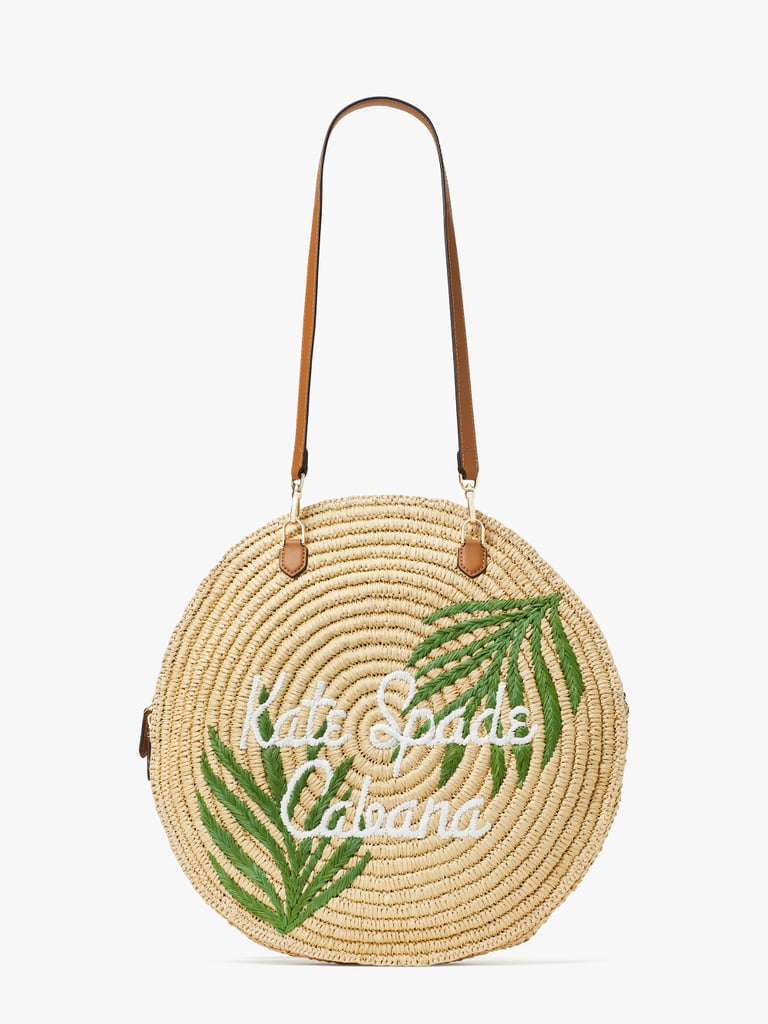 The Perfect Summer Purse: Kate Spade New York Sunkiss Cabana Straw Medium Circle Tote