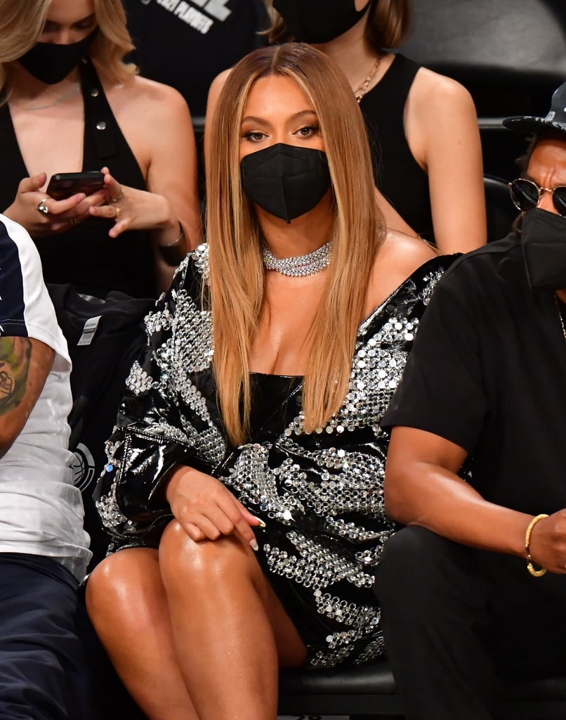 Beyoncé Wears David Koma Outfit to Nets Game With JAY-Z