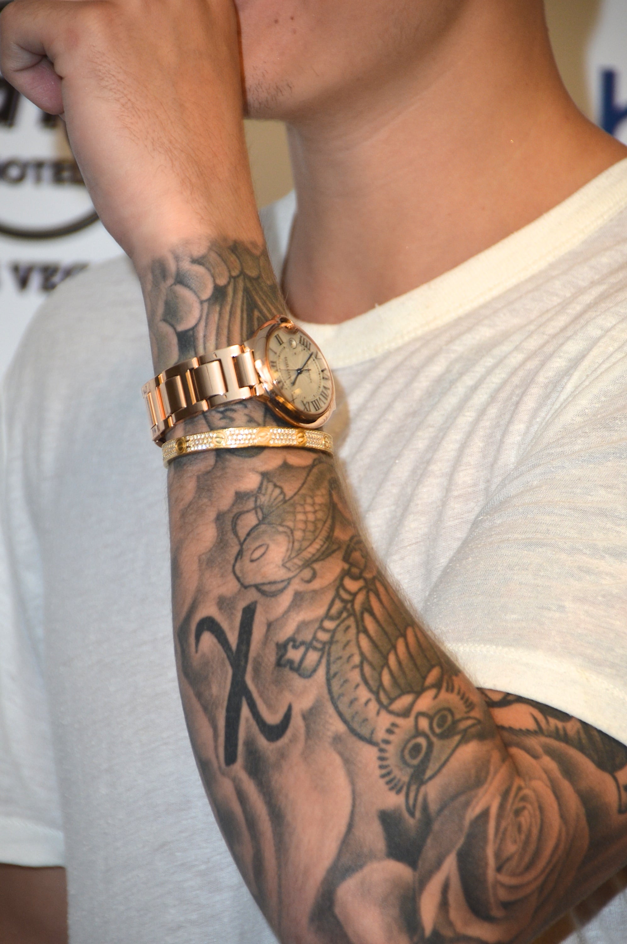 What Do Justin Bieber S Tattoos Mean Popsugar Celebrity