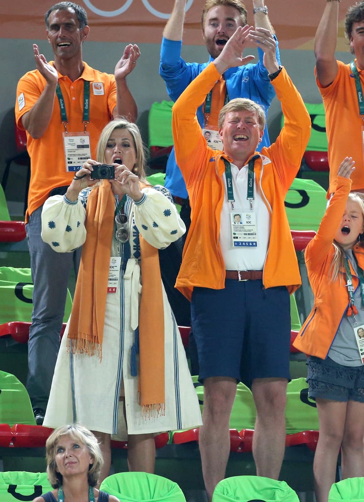 Queen Maxima's Vita Kin Dress at the Olympics August 2016 POPSUGAR Latina
