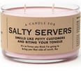 This Salty Servers Candle "Separates the Check For You" and "Washes Away Bad Tippers"