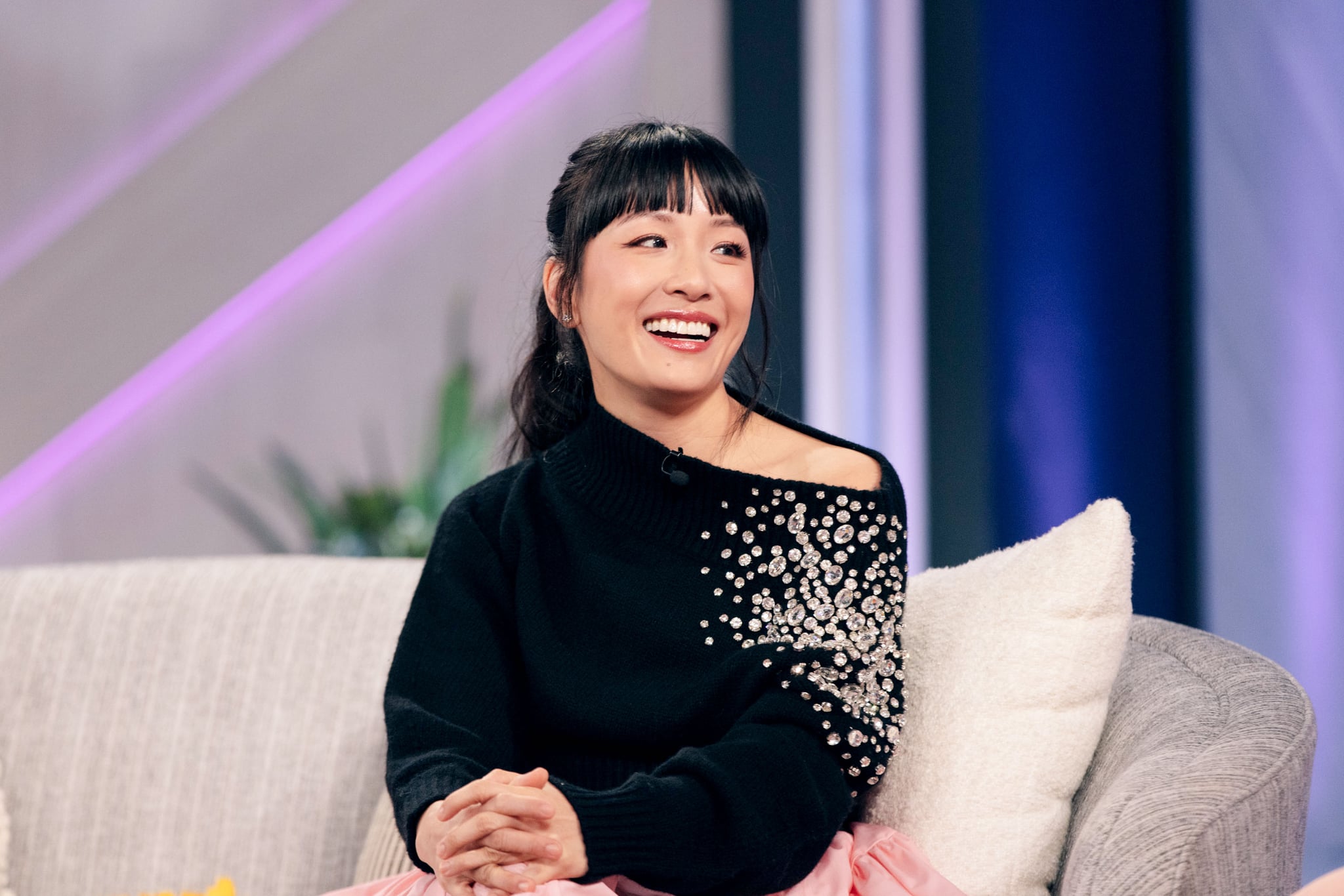 THE KELLY CLARKSON SHOW -- Episode J019 -- Pictured: Constance Wu -- (Photo by: Weiss Eubanks/NBCUniversal via Getty Images)