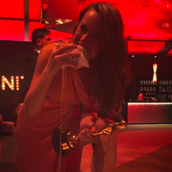 Brie Larson's Converse Shoes at Vanity Fair Oscars Party