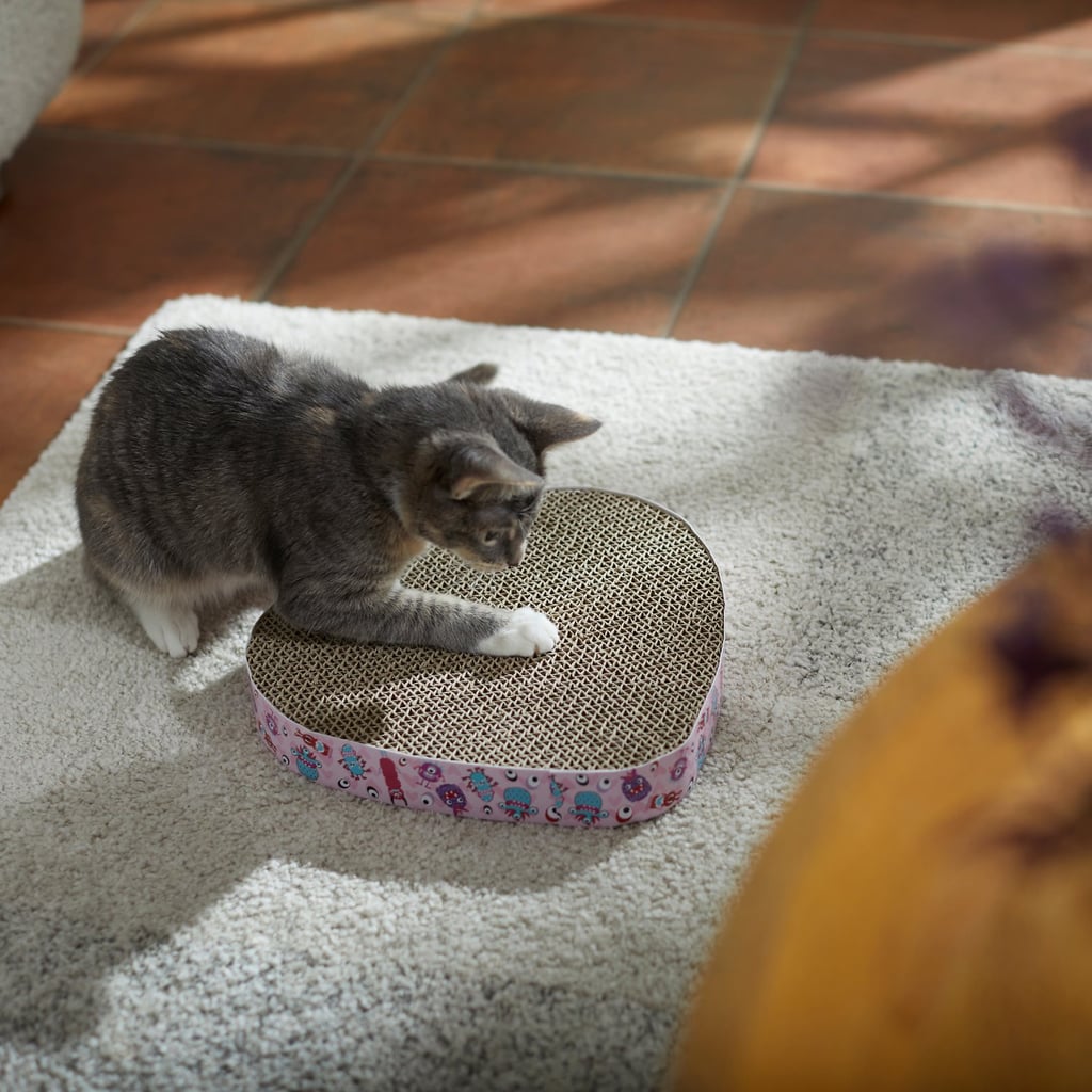 A Heart-Shaped Scratcher For Cats: Frisco Valentine Heart Cat Scratcher Kitten Toy