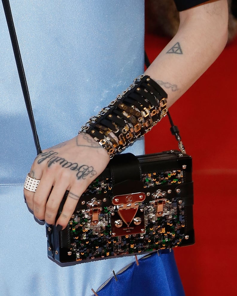 Grimes’s “The Legend of Zelda” Arm Tattoo