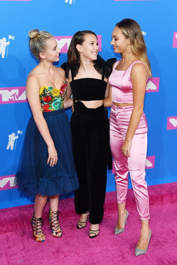 Millie Bobby Brown at the 2018 MTV VMAs